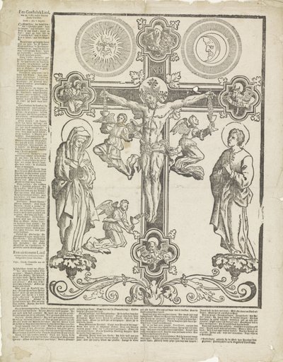 Un chant spirituel, de la Passion de notre Seigneur Jésus-Christ - weduwe Jacobus van Egmont