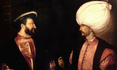 François Ier et Suleiman le Magnifique - Tiziano Vecelli