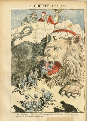 Illustration d'Achille Lemot (18461909) dans Le Pelerin, 25/08/07 Le