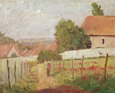 Paysage dIle de France  - Camille Jacob Pissarro