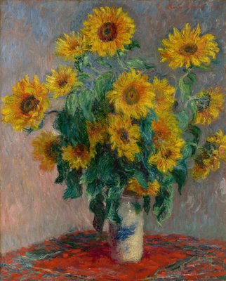 Bouquet de tournesols, 1881 - Claude Monet