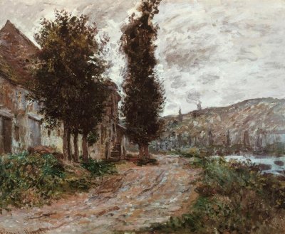 Chemin de halage à Lavacourt - Claude Monet