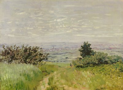 Paysage, Vue d'Argenteuil (Collines de Sannois), 1872 - Claude Monet
