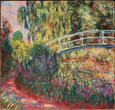 Le Pont Japonais Claude Monet Estampe D art
