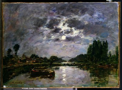 L'effet de la lune, 1891 - Eugene Louis Boudin