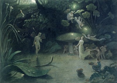 Scène de «Le rêve d'une nuit d'été», 1832 - Francis Danby