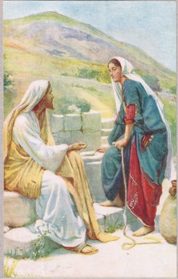 Le puits de Sychar - Harold Copping