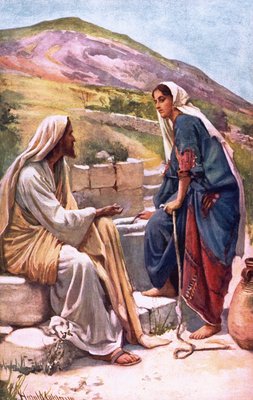 Le puits de Sychar - Harold Copping