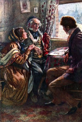 Arthur Clennam raconte la Bonne Nouvelle - Harold Copping