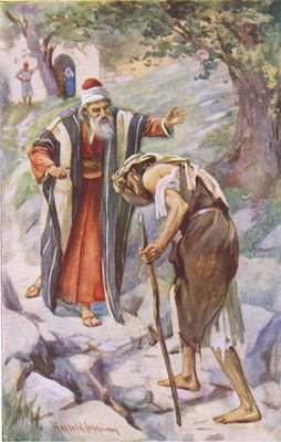 Le fils prodigue, illustration de Harold Copping Pictures: La série Crown, c.1920s - Harold Copping