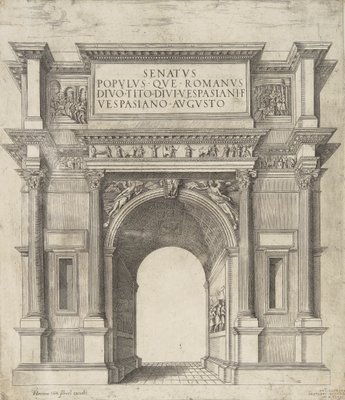 Senatus Populus Que Romanus Divo Tito Divi Vespasiani Filio Vespasiano