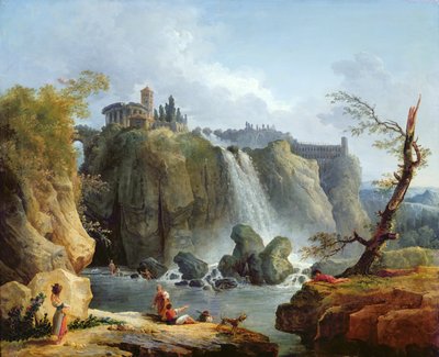 Les chutes de Tivoli, 1768 - Hubert Robert