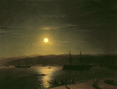 Vue de Constantinople - Ivan Konstantinovich Aivazovsky