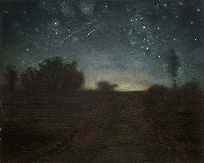 Nuit étoilée, vers 1850-65 - Jean Francois Millet