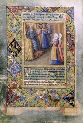 Mme Lat. QvI126 f.36v La sagesse de Salomon extrait du livre des