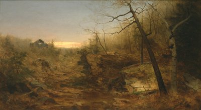Automne, moulin, 1860 - Jervis McEntee