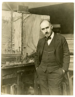 Jonas Lie, artiste peintre, 1905 Jessie Tarbox Beals