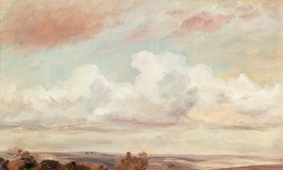 Cumulus nuages sur un paysage, 1822 - John Constable