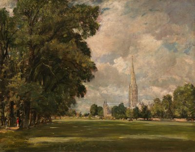 Cathédrale de Salisbury à partir de Lower Marsh Close, 1820 - John Constable