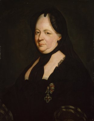 Marie-Thérèse en deuil de Joseph Ducreux
