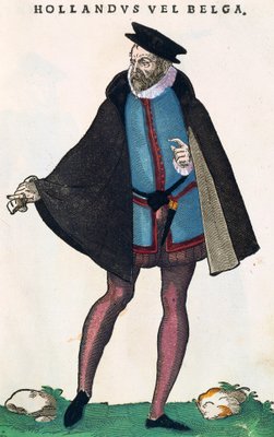 Costume store traditionnel hollandais
