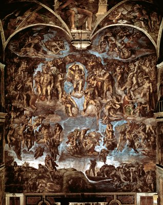 Chapelle Sixtine Le Jugement Dernier 1538 1541