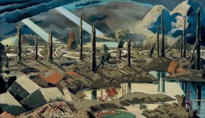 La Route De Menin De Paul Nash Comme Une Impression D Art