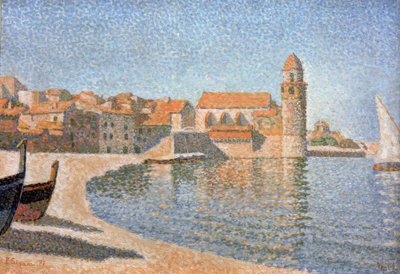 Cas'est passé en août ! Paul_Signac_-_Ansicht_von_Collioure_-_%28MeisterDrucke-689275%29