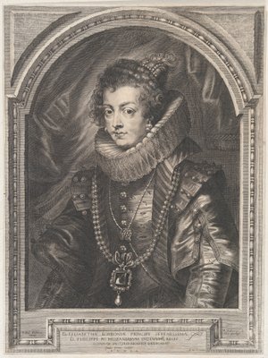 Portrait d'Elisabeth de Bourbon, reine d'Espagne, 1632., 1632.