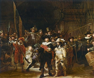 La nuit - Rembrandt van Rijn