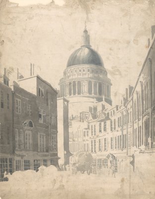 Cathédrale Saint-Pauls, de St. Martins-le-Grand, Londres - Thomas Girtin