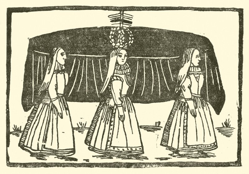 Illustration pour The Roxburghe Ballads - (after) English School