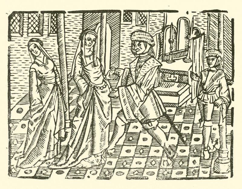 Illustration pour The Roxburghe Ballads - (after) English School