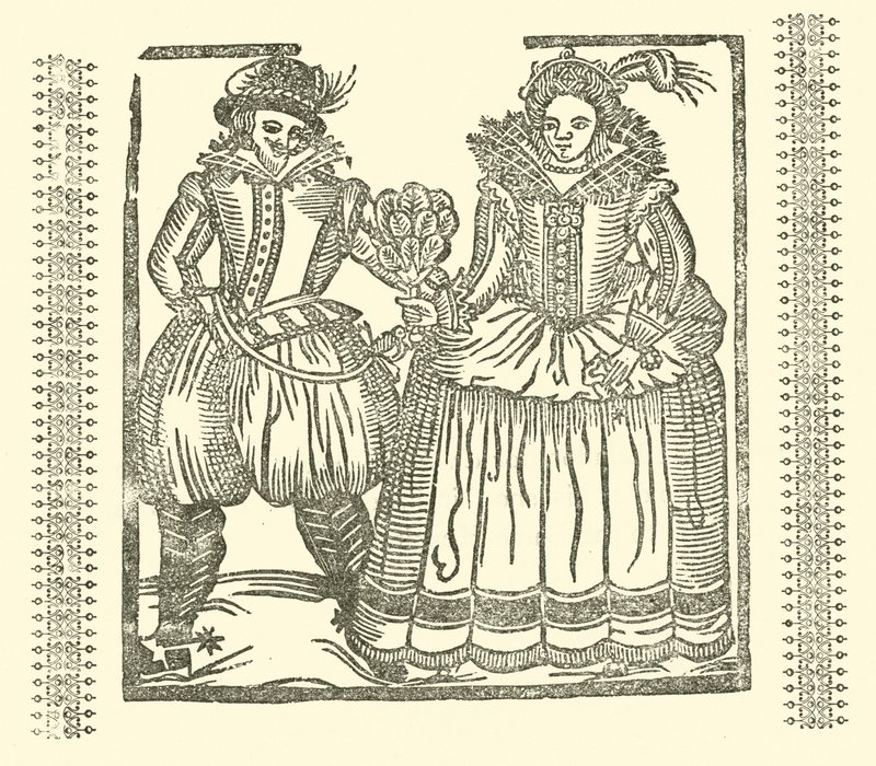 Illustration pour The Roxburghe Ballads - (after) English School
