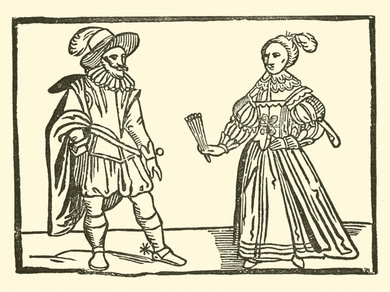 Illustration pour The Roxburghe Ballads - (after) English School