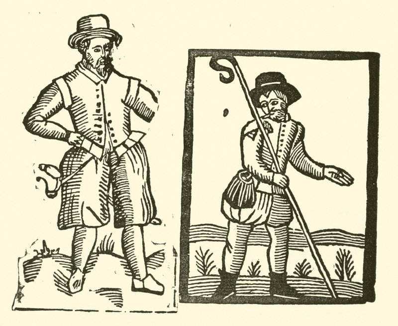 Illustration pour The Roxburghe Ballads - (after) English School