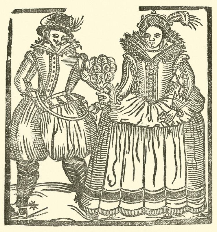 Illustration pour The Roxburghe Ballads - (after) English School