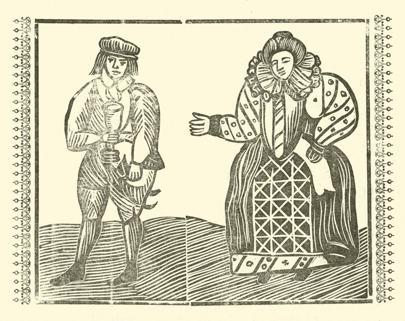 Illustration pour The Roxburghe Ballads - (after) English School