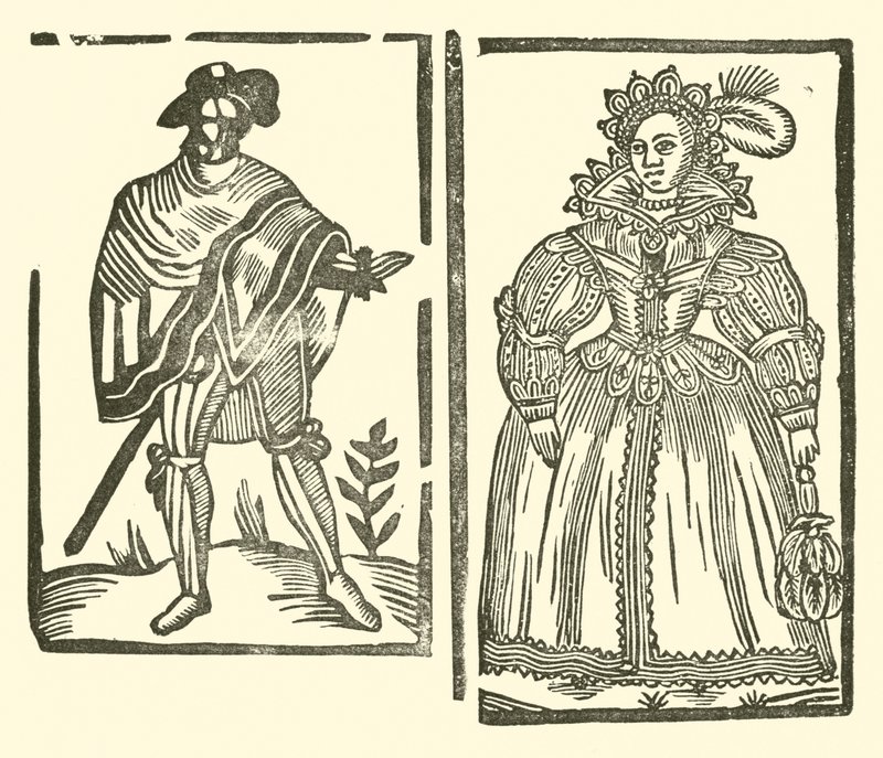 Illustration pour The Roxburghe Ballads - (after) English School