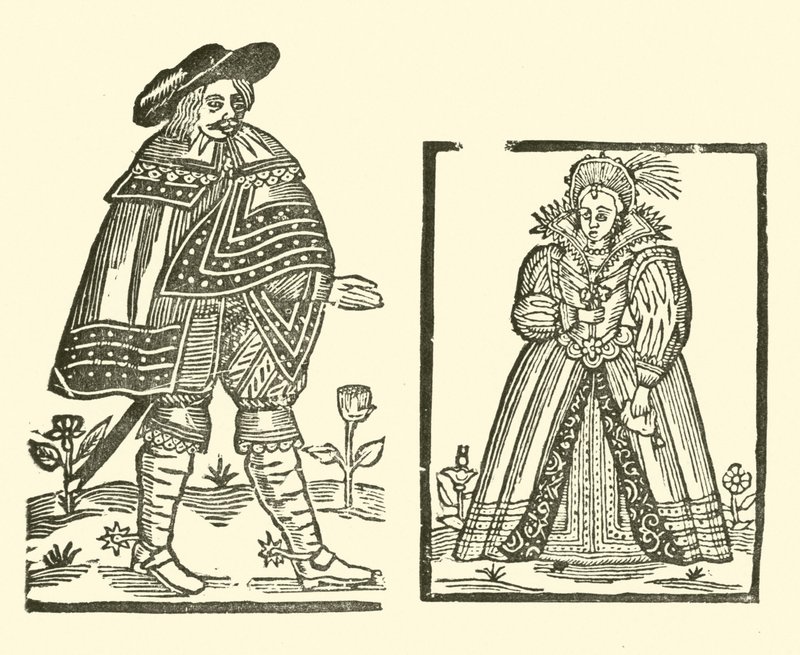 Illustration pour The Roxburghe Ballads - (after) English School