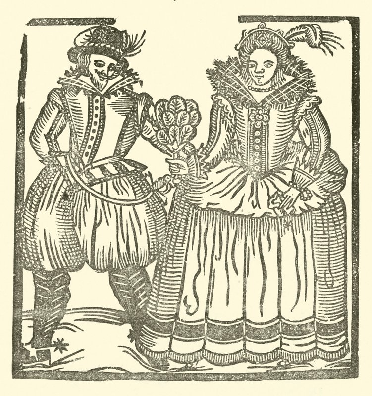 Illustration pour The Roxburghe Ballads - (after) English School