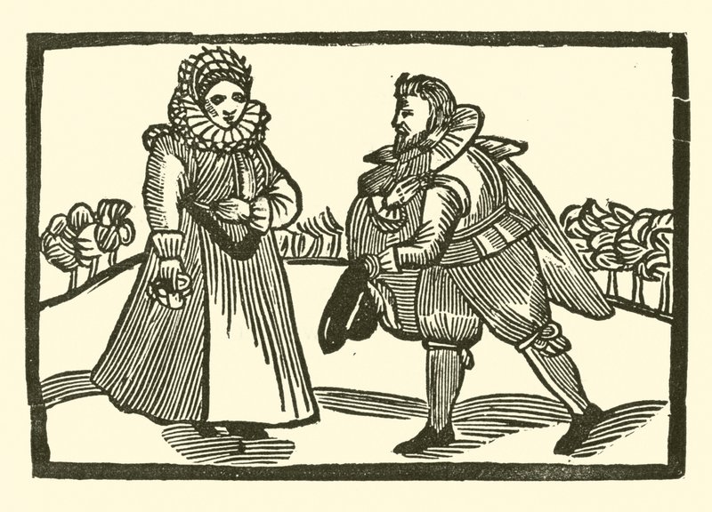 Illustration pour The Roxburghe Ballads - (after) English School