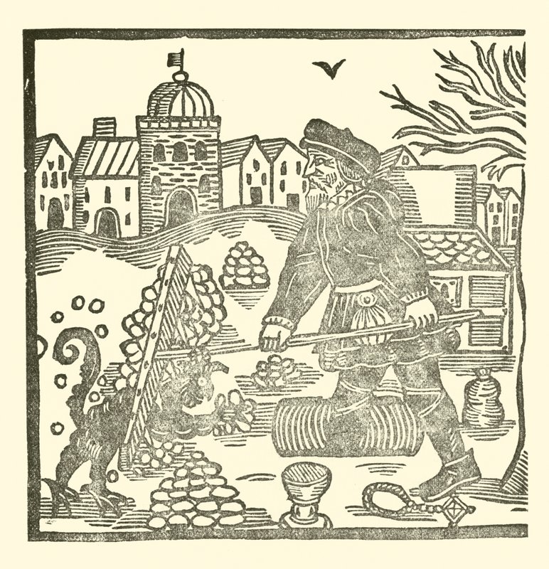 Illustration pour The Roxburghe Ballads - (after) English School