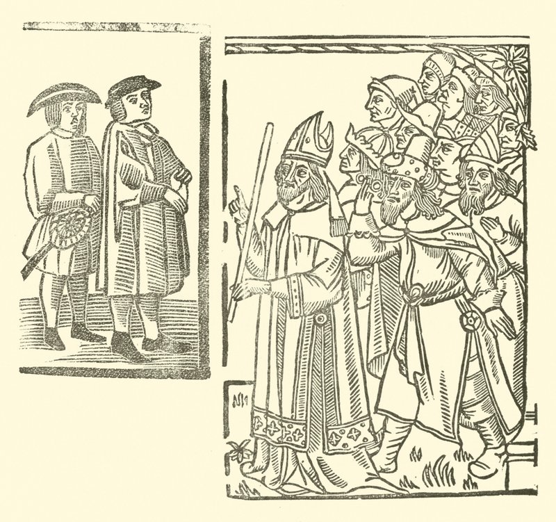 Illustration pour The Roxburghe Ballads - (after) English School