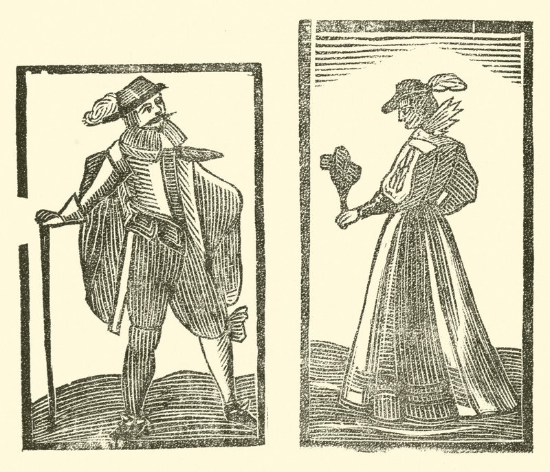 Illustration pour The Roxburghe Ballads - (after) English School