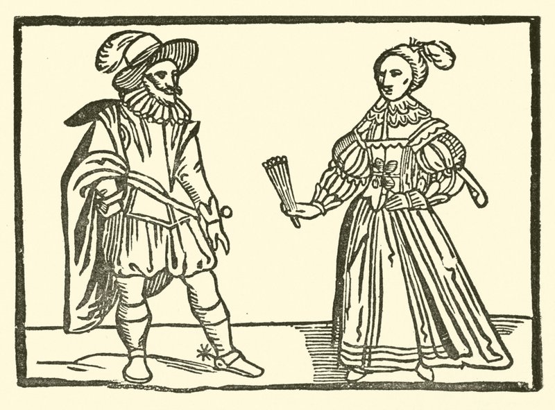 Illustration pour The Roxburghe Ballads - (after) English School