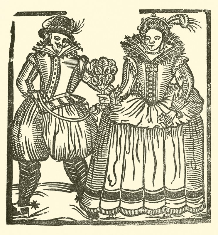 Illustration pour The Roxburghe Ballads - (after) English School