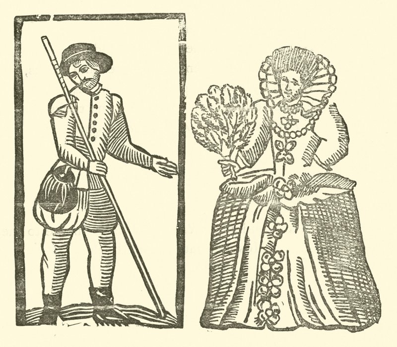 Illustration pour The Roxburghe Ballads - (after) English School