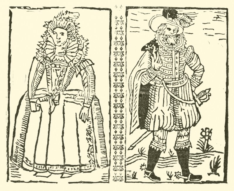 Illustration pour The Roxburghe Ballads - (after) English School