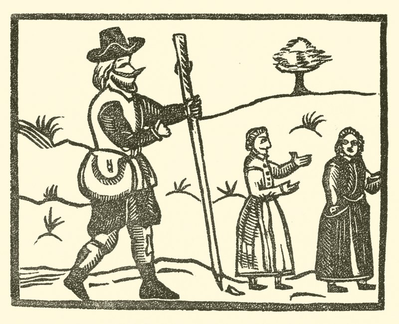 Illustration pour The Roxburghe Ballads - (after) English School